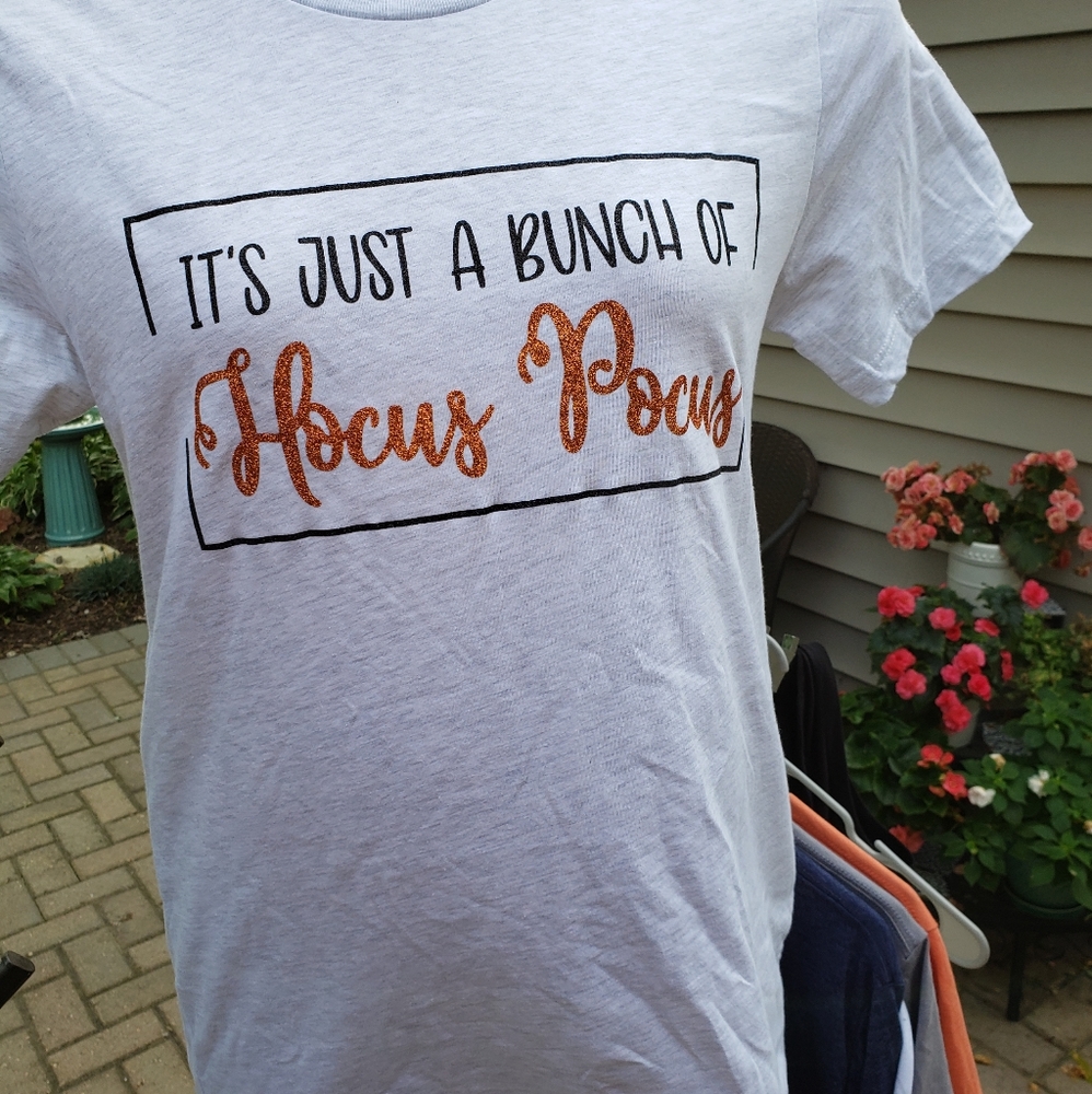 Just s bunch of hocus pocus glitter tee